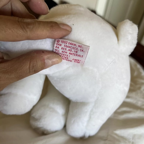 Dakin Vintage 1993 Rca Nipper Dog Radio Plush Stuffed Animal Boat party - Picture 7 of 8